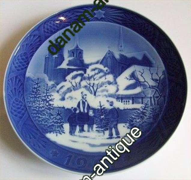 Royal Copenhagen Kgl Juleplatte 1997