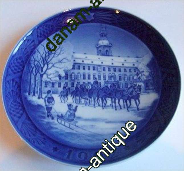 Royal Copenhagen RC Juleplatte 1992