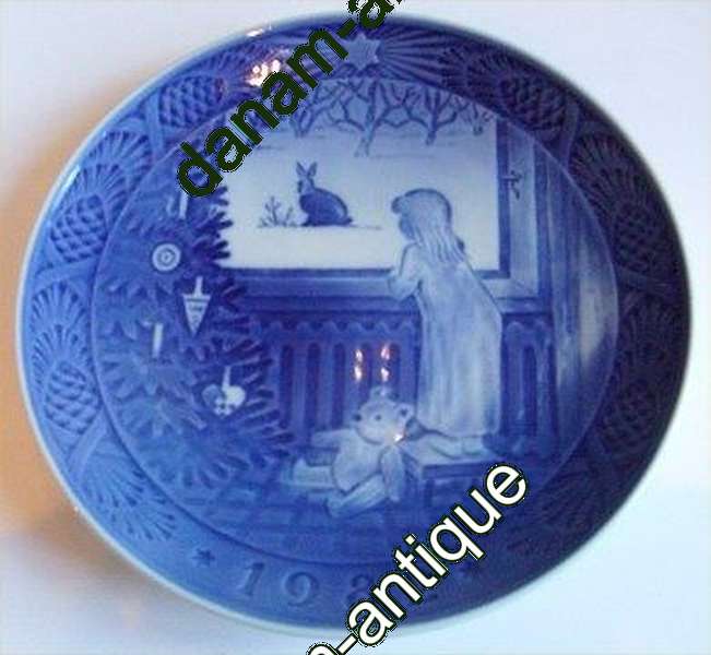 Royal Copenhagen Kgl Juleplatte 1982