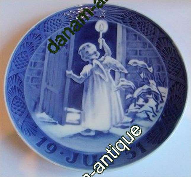 Royal Copenhagen Kgl. Juleplatte 1951