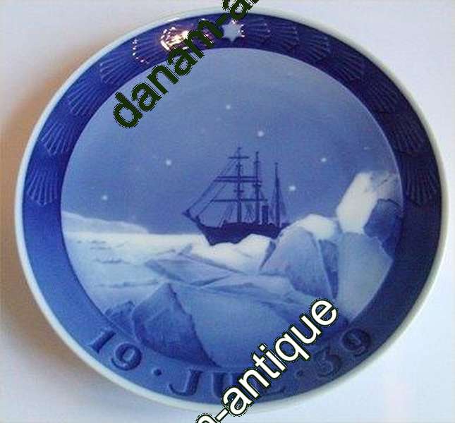 Royal Copenhagen Kgl Juleplatte 1939