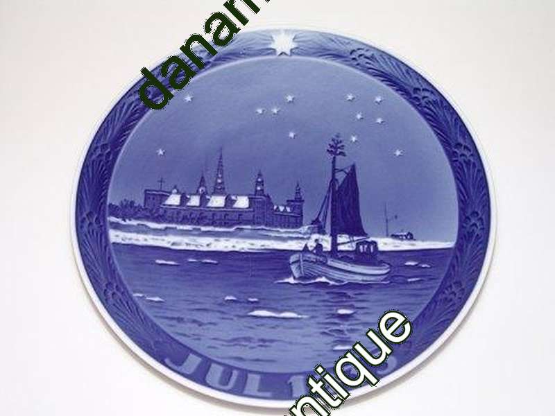 Royal Copenhagen Kgl Juleplatte 1935