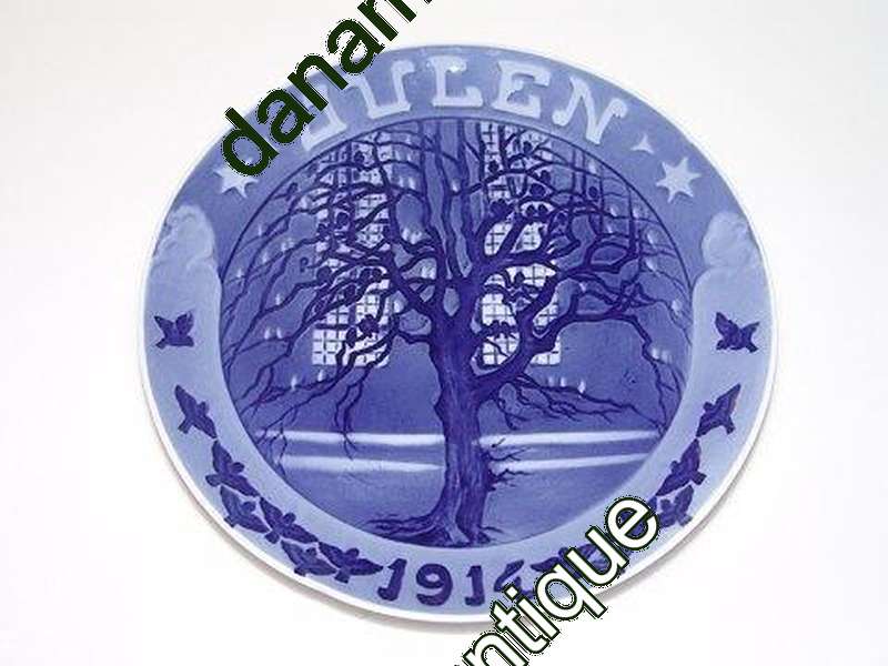 Royal Copenhagen Kgl. Juleplatte 1914