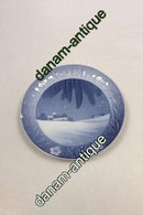 Royal Copenhagen Juleplatte fra 1909 med Fransk indskription "Noel"