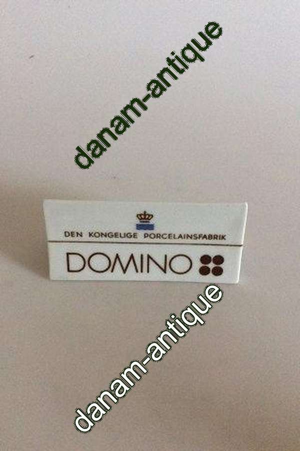 Royal Copenhagen Forhandler Reklame Skilt "Domino"