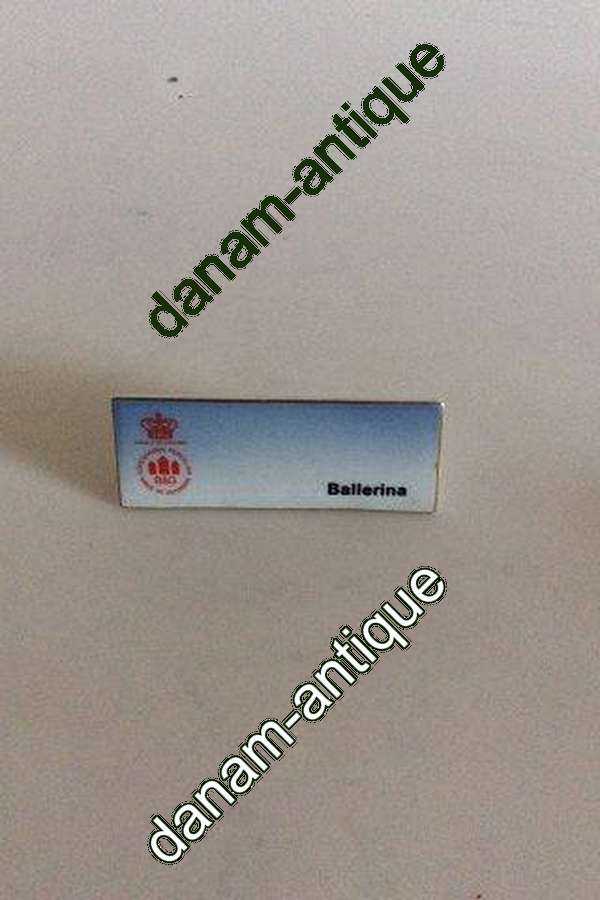 Bing and Grondahl Dealer Advertising Sign - Ballerina