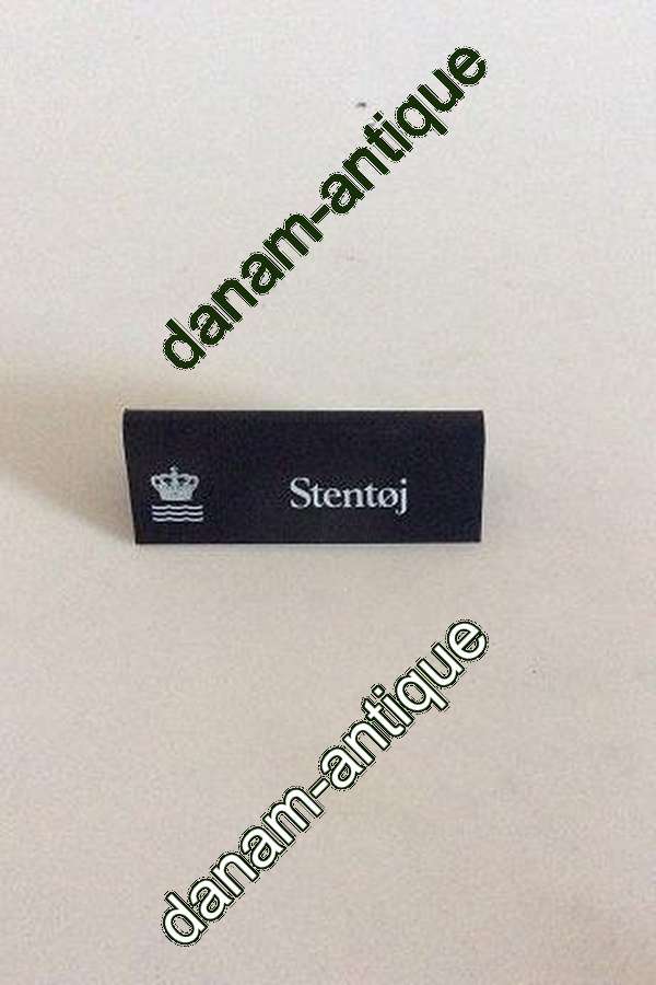 Royal Copenhagen Dealer Advertising Sign in Plastic "Stoneware"