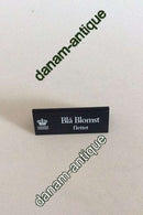 Royal Copenhagen Forhandler Reklame Skilt i Plastik "Blå Blomst Flettet"