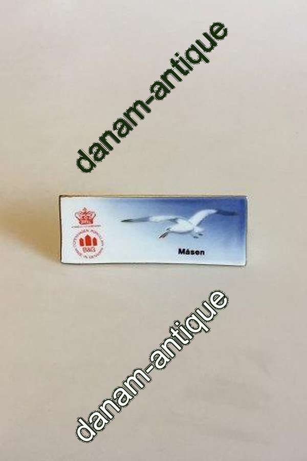 Bing & Grondahl Dealer Advertising Sign "Måsen" Seagull