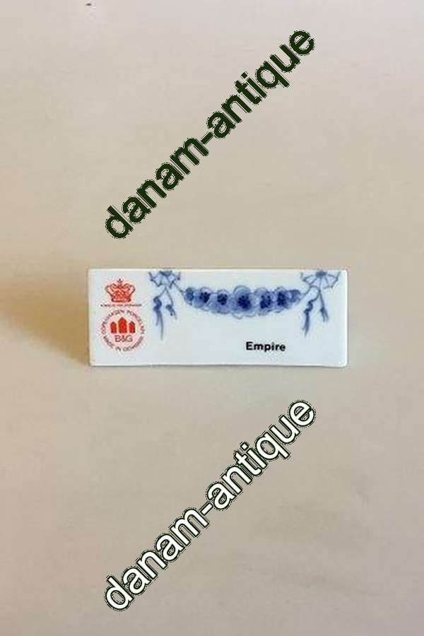 Bing & Grøndahl Forhandler Reklame Skilt Empire