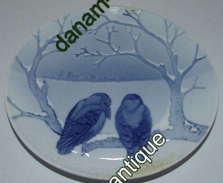 Bing & Grøndahl Juleplatte fra 1899