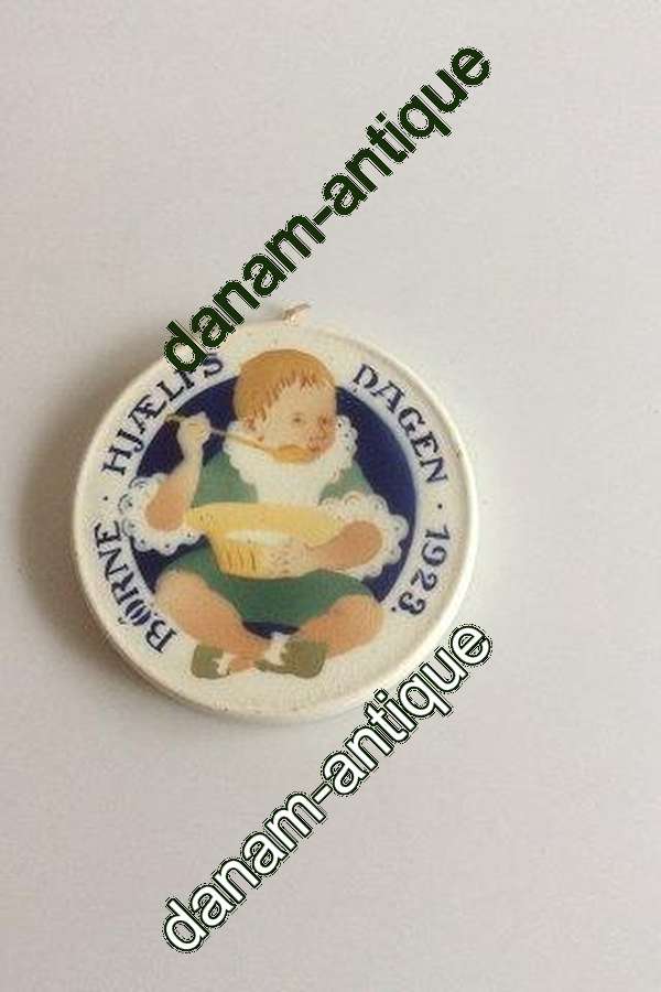 Aluminia Børnehjælps Platte 1923