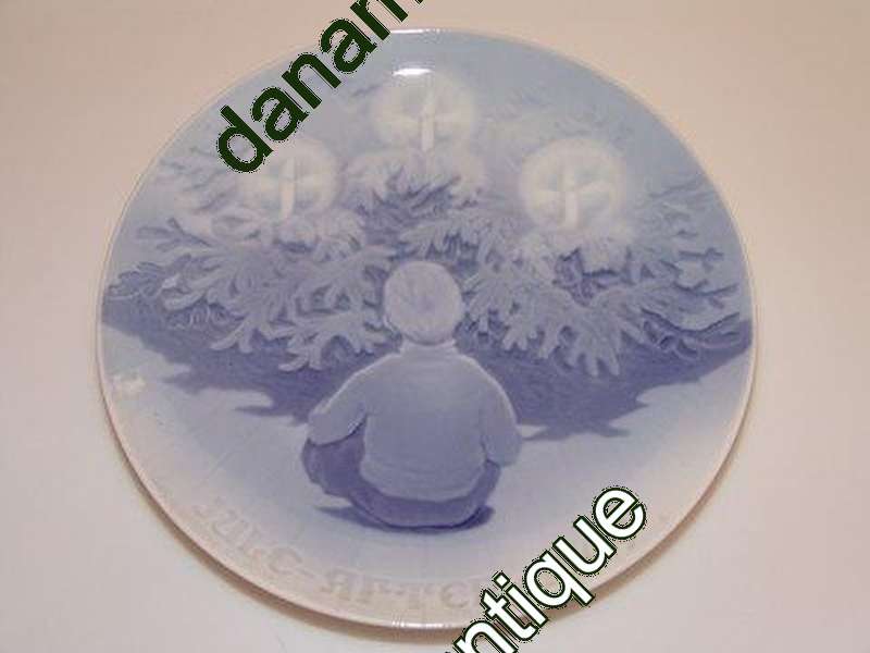 Bing & Grøndahl Juleplatte fra 1909