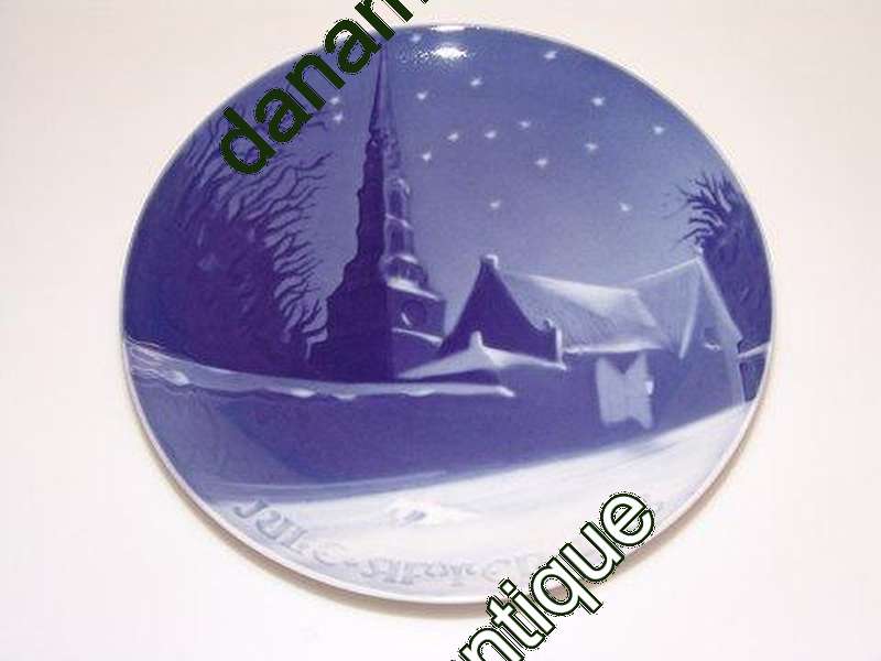 Bing & Grøndahl Juleplatte fra 1908