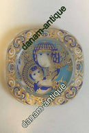 Bjørn Wiinblad Rosenthal Studio-Line Juleplatte i Glas fra 1976