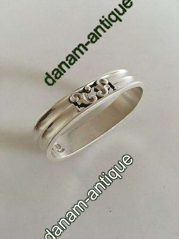 Georg Jensen Konge Sterling Sølv Serviet ring No 110A