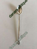 Georg Jensen Sterling Sølv Is-theske / Latte-ske Konge No 078