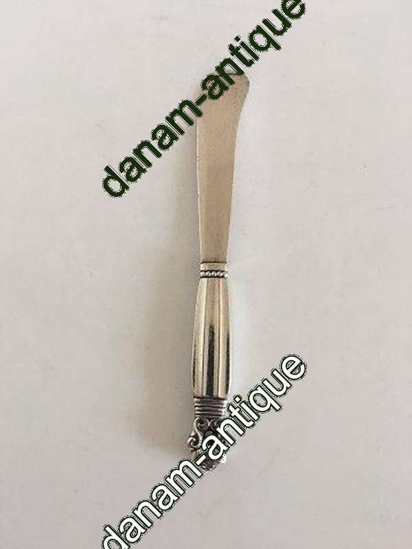 Georg Jensen Sterling Sølv Konge Smørkniv No 046
