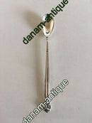 Georg Jensen Sterling Silver Acorn Long Cocktail Spoon No 037
