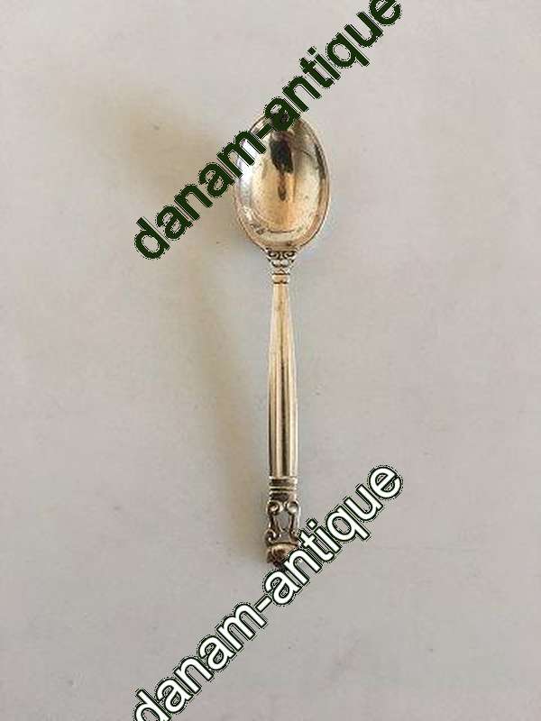 Georg Jensen Sterling Sølv Konge Mokkaske No 035