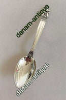 Georg Jensen Sterling Sølv 'Konge' Barneske / Stor Teske No 031