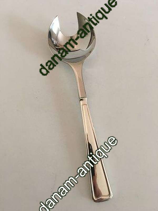 Georg Jensen Koppel Sterling Sølv Serveringsdel med Stålmontage