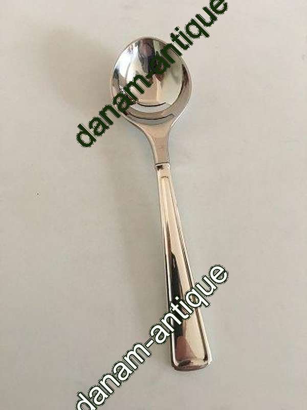 Georg Jensen Koppel Sterling Sølv Ske med Stålmontage