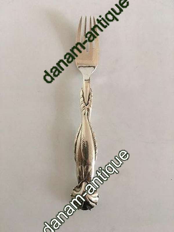 Georg Jensen "Ornamental" Sterling Fiskegaffel No. 55