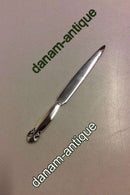 Georg Jensen Sterling Sølv Pinje Brevkniv i helsølv No 64