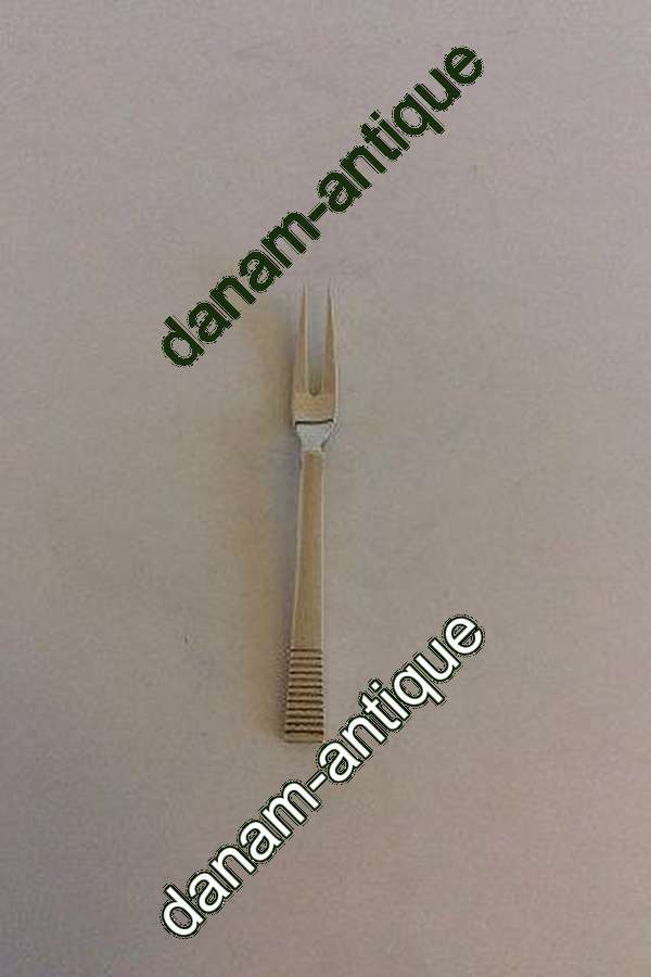 Georg Jensen Sterling Sølv Relief Lemon Gaffel No 146