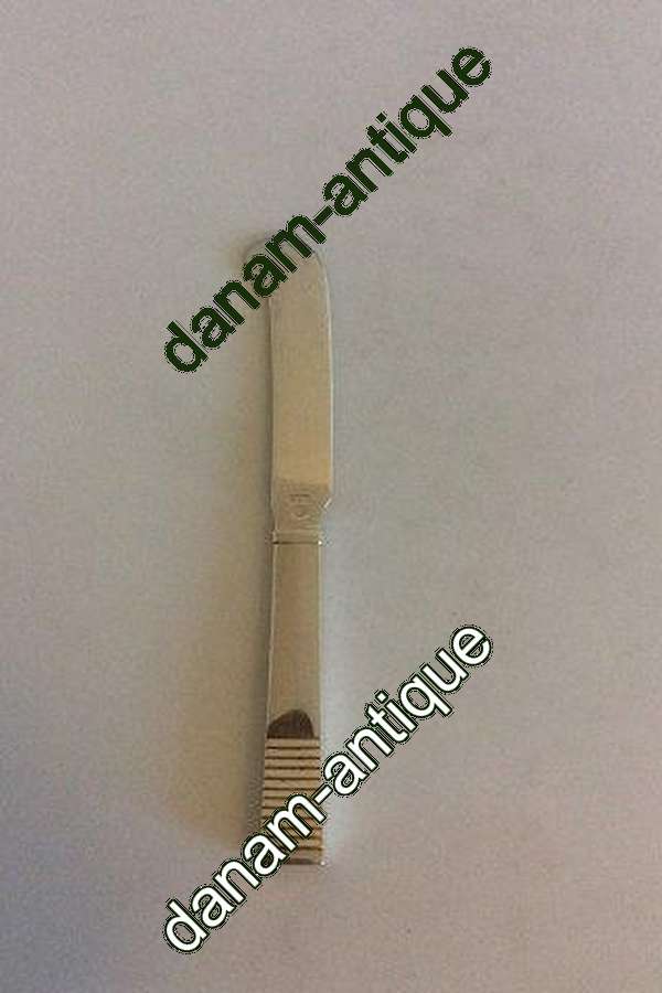 Georg Jensen Sterling Sølv Relief Smørkniv No 046