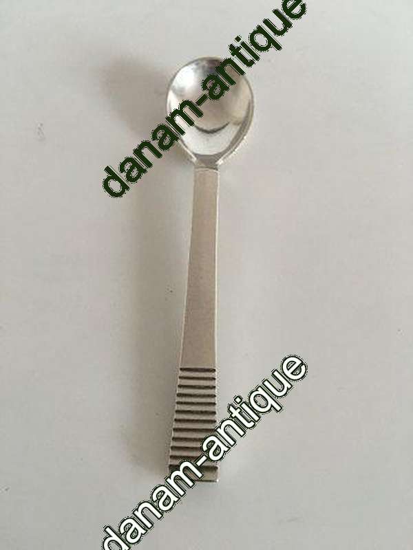 Georg Jensen Sterling Sølv Relief Kaffeske No 034