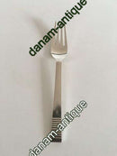 Georg Jensen Sterling Sølv Relief Stor Spisegaffel No 002A