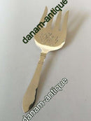 Georg Jensen Sterling Sølv Antik Fiske Serveringsgaffel