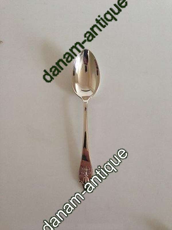 Georg Jensen Akkeleje Sterling Sølv Spiseske No 001