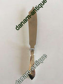 Georg Jensen Antik Lagkagekniv I Sterling Sølv og Rustfrit Stål No 196