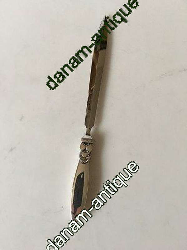 Georg Jensen Kaktus Brevåbner, Lille No 303. Sterling Sølv og Rustfrit Stål