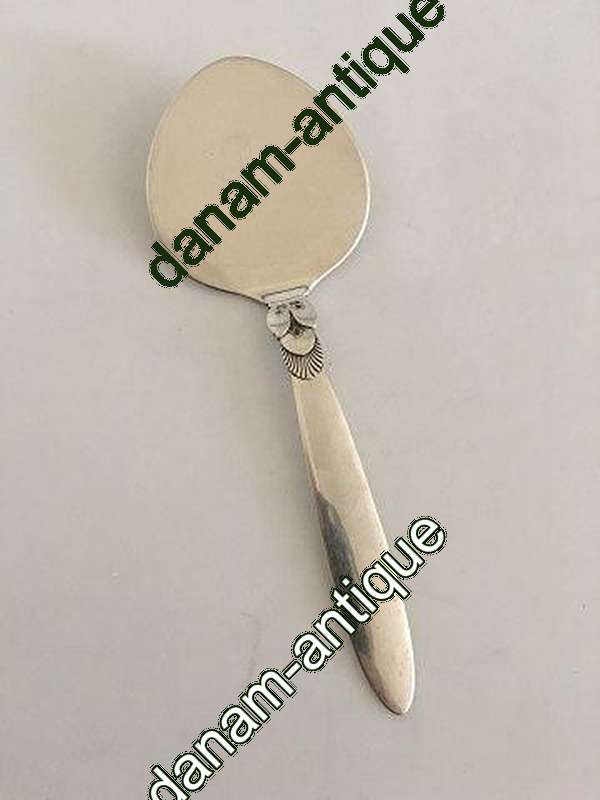 Georg Jensen Kaktus Sterling Sølv Canapè Spade No 207