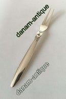 Georg Jensen Sterling Sølv Kaktus Pålægsgaffel No 144