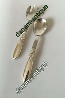 Georg Jensen Sterling Silver Cactus Salad Set No 133