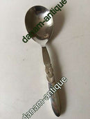 Georg Jensen仙人掌纯银和不锈钢服务勺 No 102