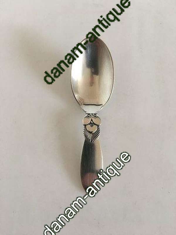 Georg Jensen Sterling Sølv Kaktus Babyske No 091