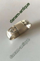 Georg Jensen Sterling Sølv Kaktus Servietring No 81B