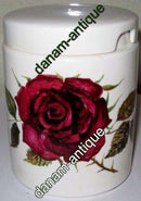 Arabia Finland Marmelade Krukke med Rød Rose