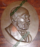 Johannes Hansen Portræt i bronze fra L. Rasmussens Bronzestøberi