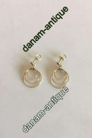 14Kゴールドのピアス（ビス付き