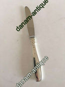 "Rex" Spisekniv i Sølv og Rustfrit Stål. 21.5 cm. W & S Sørensen