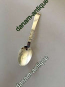 Reichhaltig gemusterter Frigast Silber Dessertlöffel