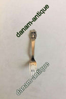 H.C. Andersen Eventyr Barnegaffel Sølv. Kejserens nye Klæder Horsens