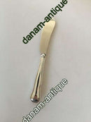 コアーダブルセレーテッドシルバーバターナイフ（スチールブレード付き